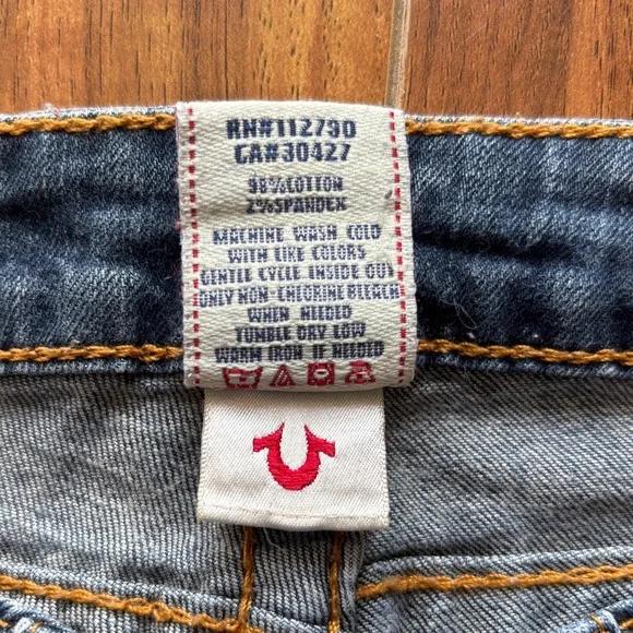 Y2K True Religion Low Rise Jeans | Size 26 - Picture 5 of 15